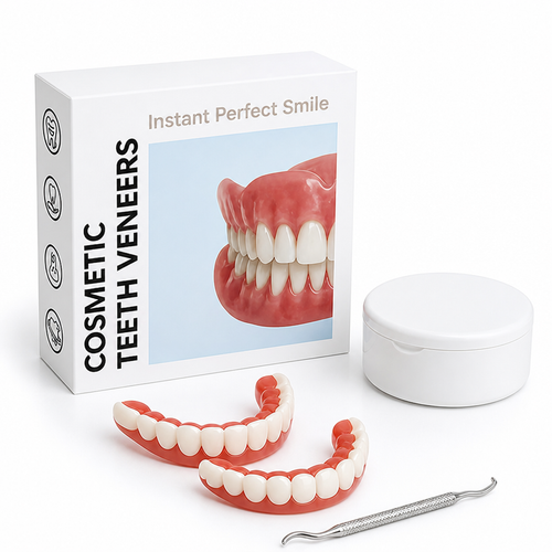 ComfortFlex Dental Replacement Set for Upper & Lower Teeth