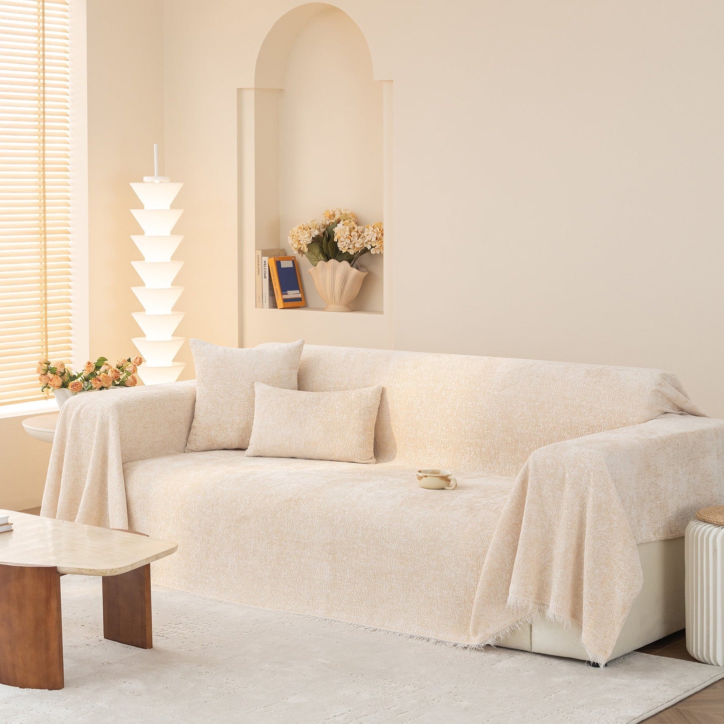 Lightweight Protective Throw Cover for All Types of Sofas