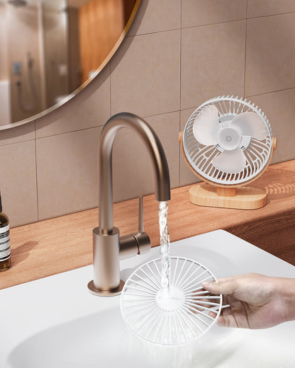 6.5 Inch Portable USB Desk Fan for Home, Office, Car, and Travel