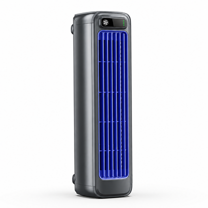 Compact Wall-Mount Air Cooler with 12-Hour Battery Life