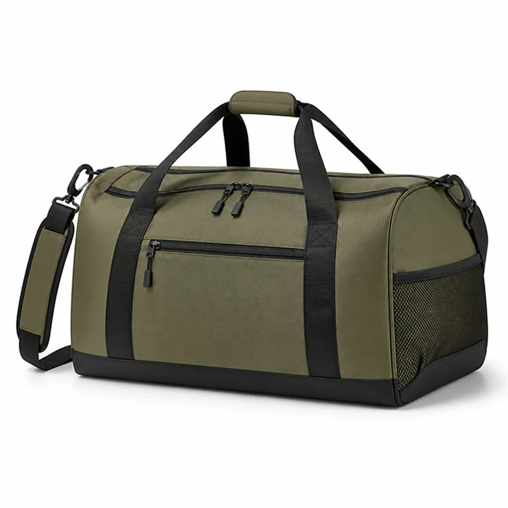 Versatile Travel and Sports Tote with Customizable Strap
