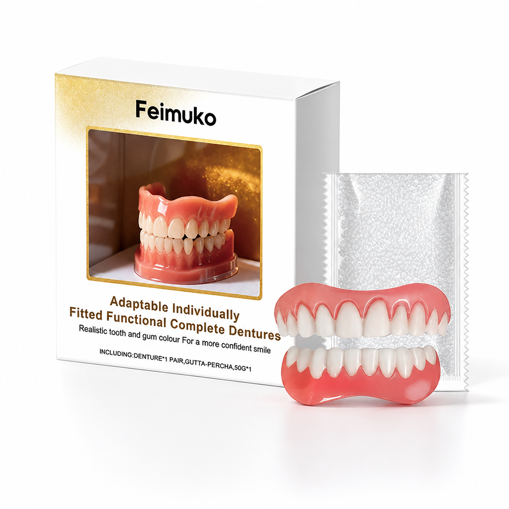 Custom Fit Silicone Denture Support System