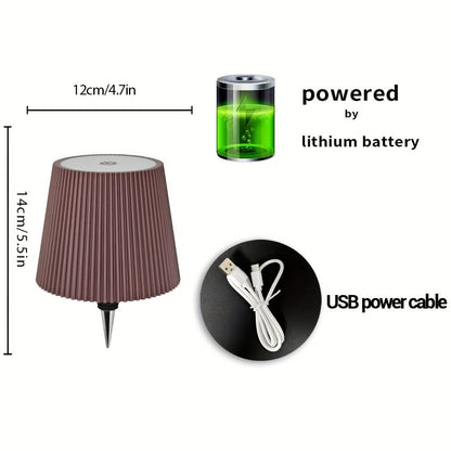 Rechargeable Table Lamp for Bottles