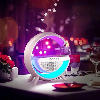 All-in-One Smart Lamp with Wireless Charging & Bluetooth Sound