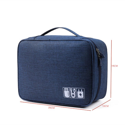 Electronic Organizer Bag | Waterproof | Portable for Travel | Storage for Cables & Accessories