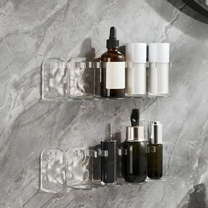 No-Drill Shower Shelf with Adjustable Dividers – AquaSafe Organizer
