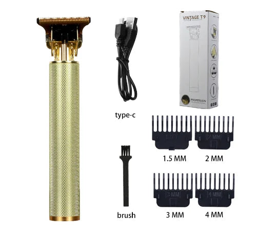 Wireless Hair Clipper with Zero Gap Trimming