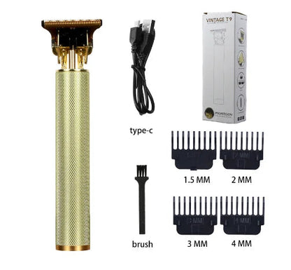 Wireless Hair Clipper with Zero Gap Trimming