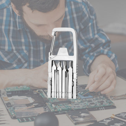 Portable Tool Set with 12 Functions for Immediate Problem Solving