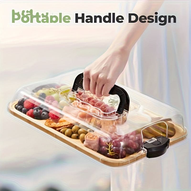 Cheese Serving Board with Cover