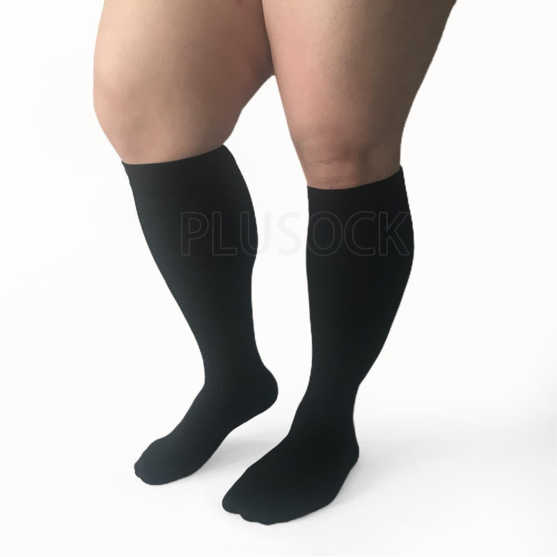 Enhanced Comfort Compression Socks for Larger Sizes - Set of 3