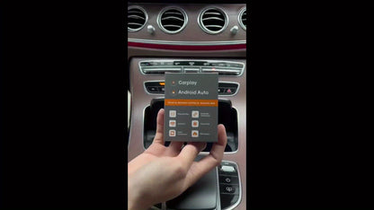 2-in-1 Wireless Adapter for CarPlay and Android Auto with USB & USB-C