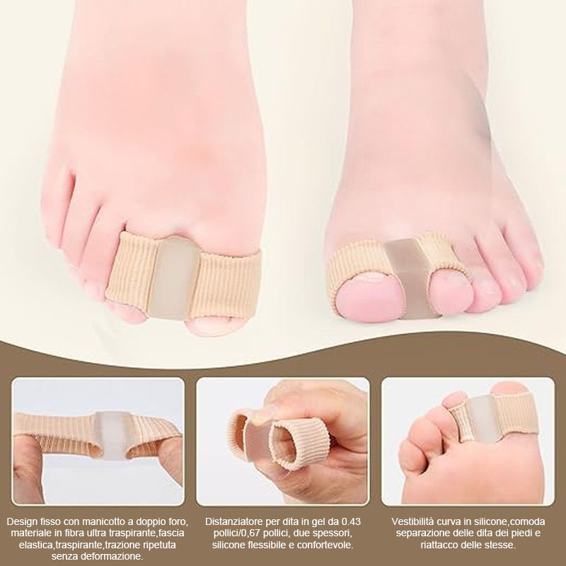 Instant Relief for Hallux Valgus with Comfortable Toe Correction