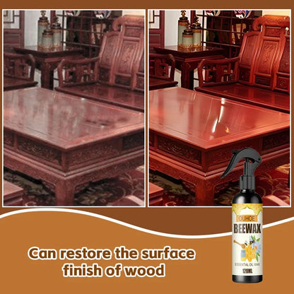Revitalize Your Furniture with Natural Beeswax Spray - Buy One, Get One Free