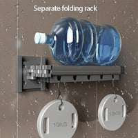 Gray Folding Rack