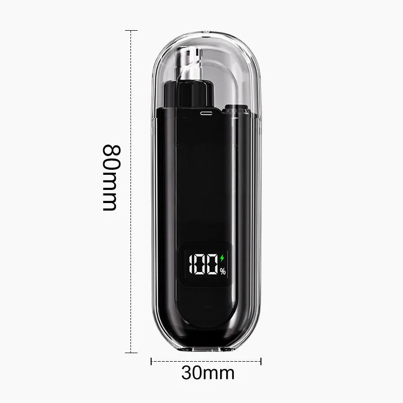 Cordless Nose Hair Trimmer with 360° Blade Precision