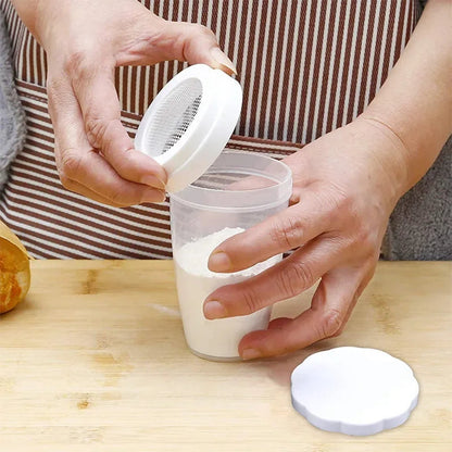 Powder Sugar Shaker with Lid | Perfect for Cocoa & Flour
