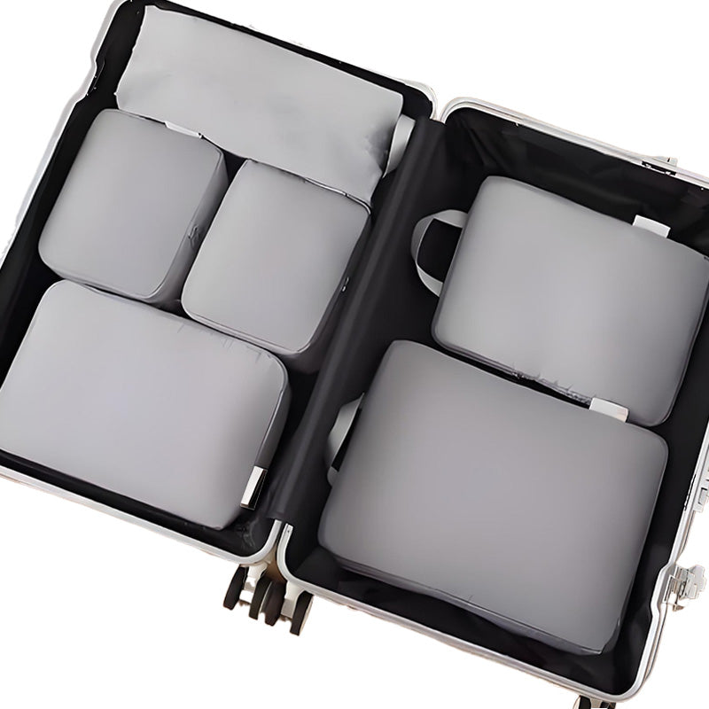 Effortless Travel Organizer Set – 6 Space-Saving Bags