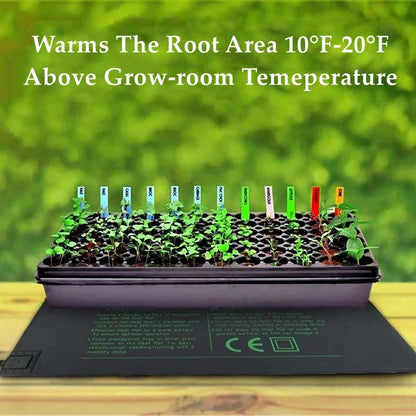 Hydroponic Heating Mat for Seedlings | 220V EU Plug | 4 Size Options | Waterproof & Energy Efficient