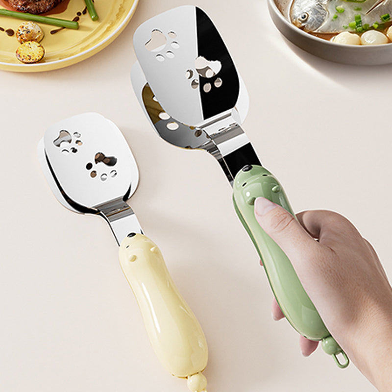 Food Turner for Easy Flipping, Draining, and Grabbing