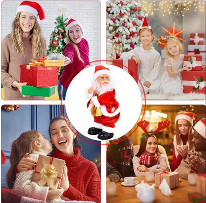 Dancing Santa Claus Holiday Decoration for Festive Home Decor – Free Shipping