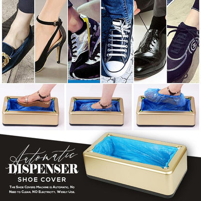 Touchless Shoe Cover Dispenser for Immaculate Floors