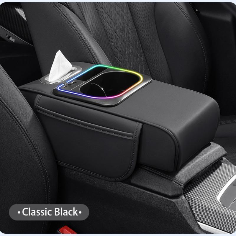 Comfortable Car Seat Organizer and Charger for Long Trips