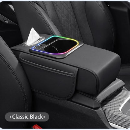 Comfortable Car Seat Organizer and Charger for Long Trips