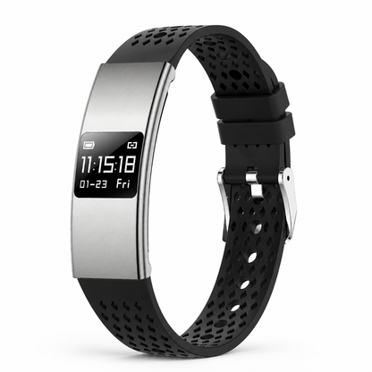 Sleek Waterproof Health Monitoring Smartband