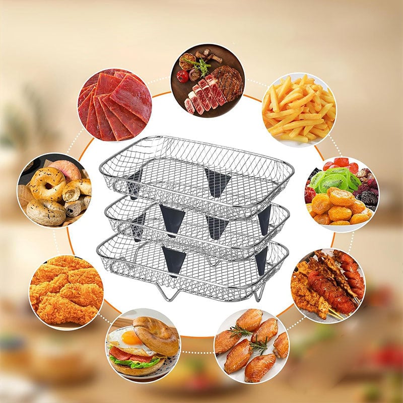 Triple Your Air Fryer Capacity for Faster Meals