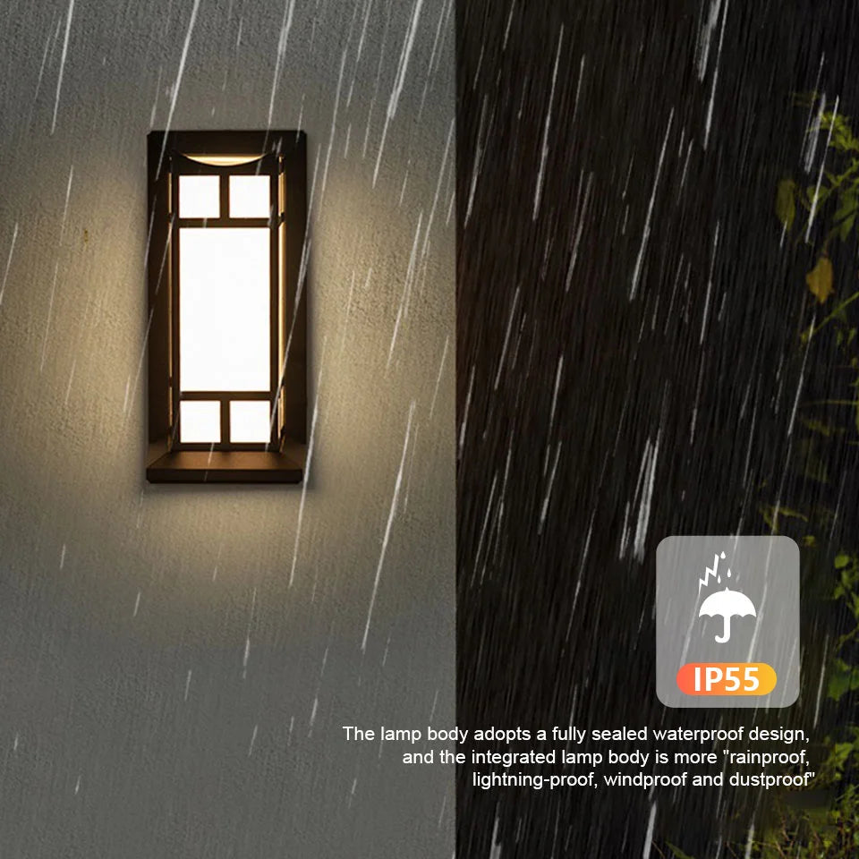 Outdoor Wall Light with Motion Sensor | Waterproof LED | 16W/30W IP65