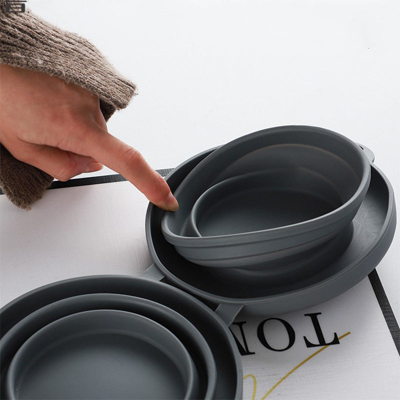 Travel Bowl for Food and Water – Compact Pet Dish