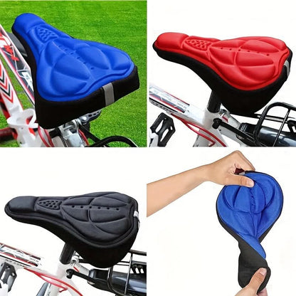 Breathable Gel Bike Seat Cushion for Shock Absorption and Comfort