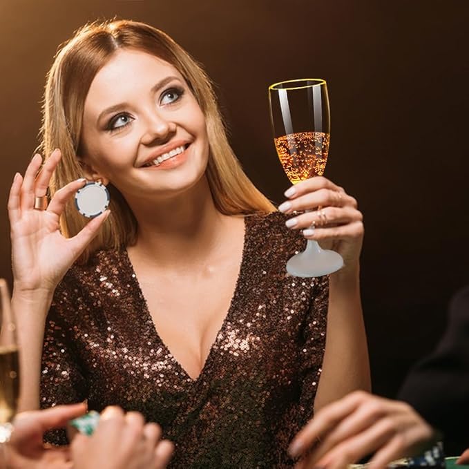 Champagne Glass in Bright Finish