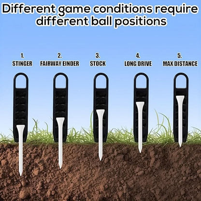 Golf Tee Depth Adjustment Tool – Adjustable Design