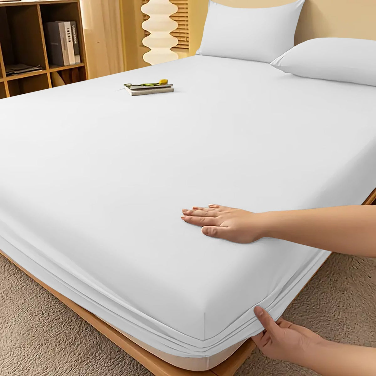 Ultra Comfort Deep Fitted Sheet – Effortless Elegance for Every Season