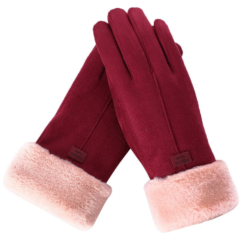 Winter Gloves with ThermoGrip – Waterproof, Touchscreen, and Insulated
