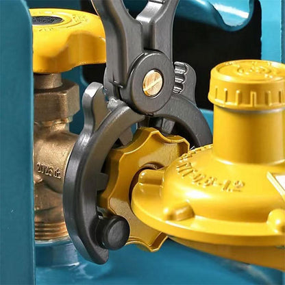 Easy Adjustment of All Common Gas Cylinder Pressure Regulators