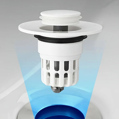 Pop-Up Sink Stopper with Strainer & Filter – Quick Drainage 6×6 cm