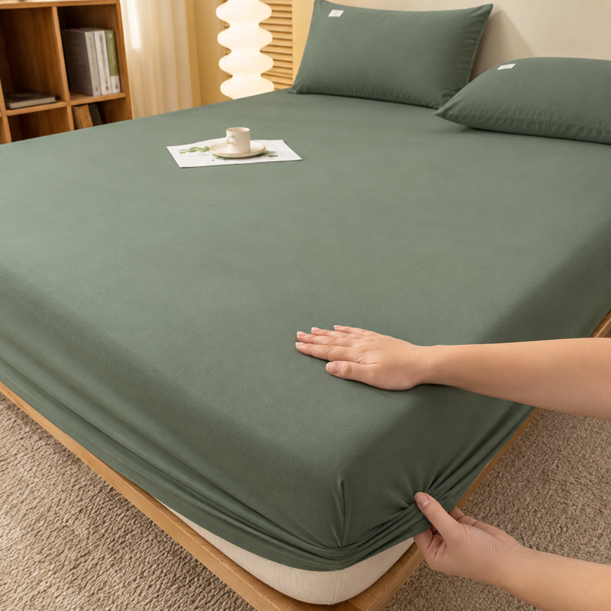 Ultra Comfort Deep Fitted Sheet – Effortless Elegance for Every Season
