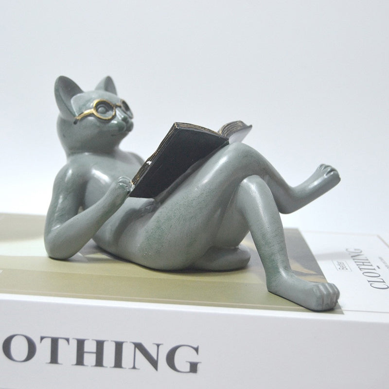 Realistic Cat Sculpture – Instantly Brighten Any Room