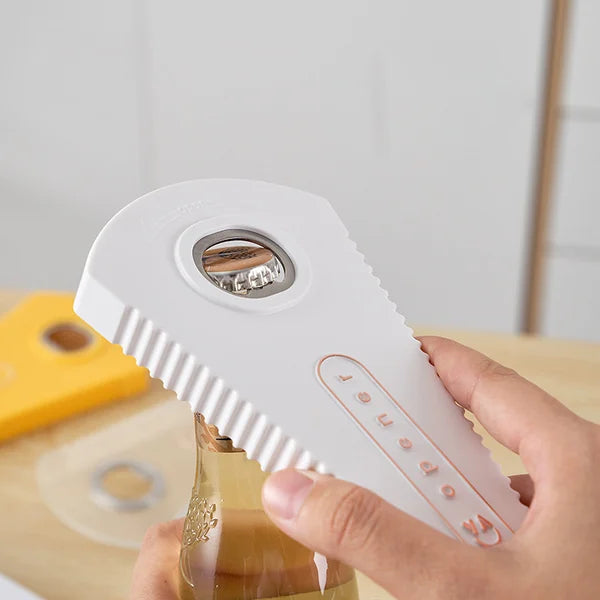 All-in-One Jar, Bottle & Package Opener with Non-Slip Grip