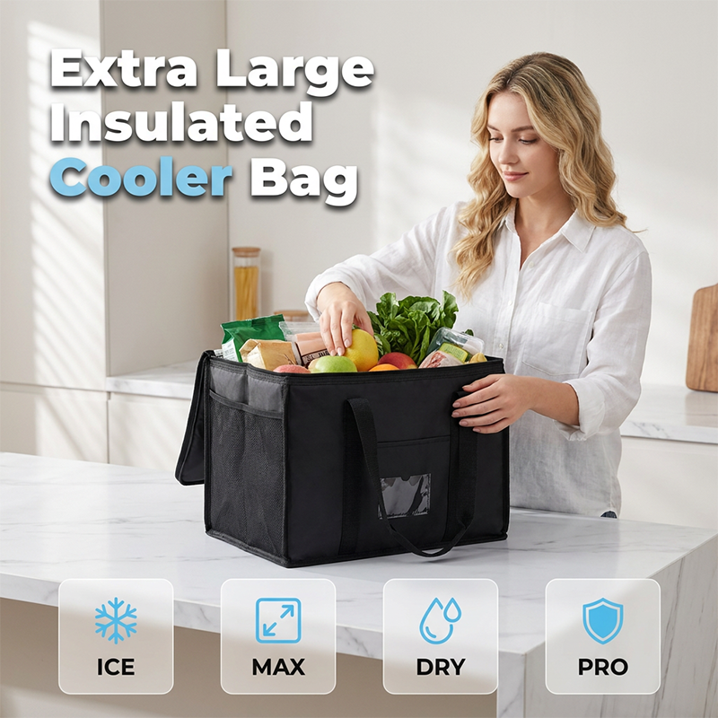 Premium Insulated Cooler Bag | Waterproof Thermal Tote for All Occasions