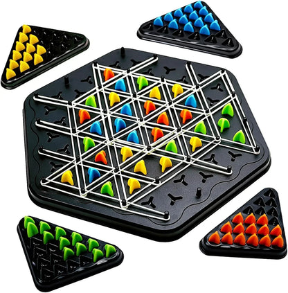 Triangular Tactics - Engaging Chess Game for All Ages