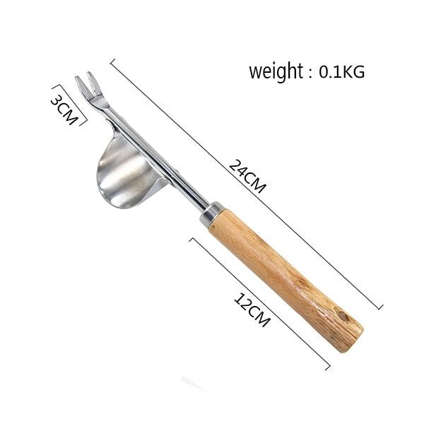 Effortless Weeding Tool for Plant Care – Gentle on the Back