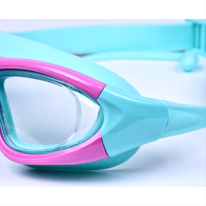 Kids' Swim Goggles with Oversized Frame – Comfortable & Anti-Fog for Fun