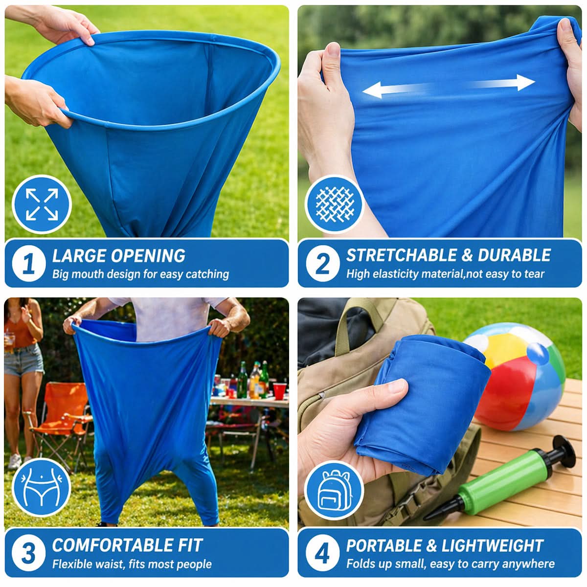 Catching Challenge Game Set for Family and Friends – Fun Relay Activity