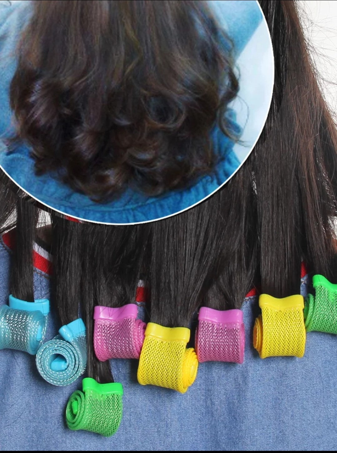 Heat-Free Curling Tool for Beautiful Curls Without Hair Damage