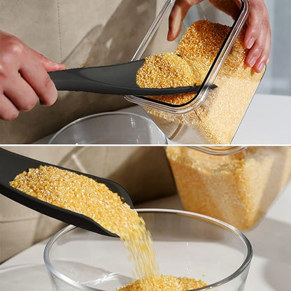 Versatile Cooking Spoon & Turner | Heat Resistant up to 230°C, BPA-Free Silicone | Gentle on Non-Stick Surfaces | 29×7 cm