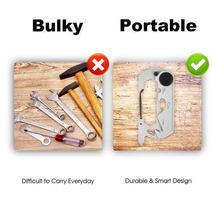Compact 12-in-1 Travel Tool - Always Ready